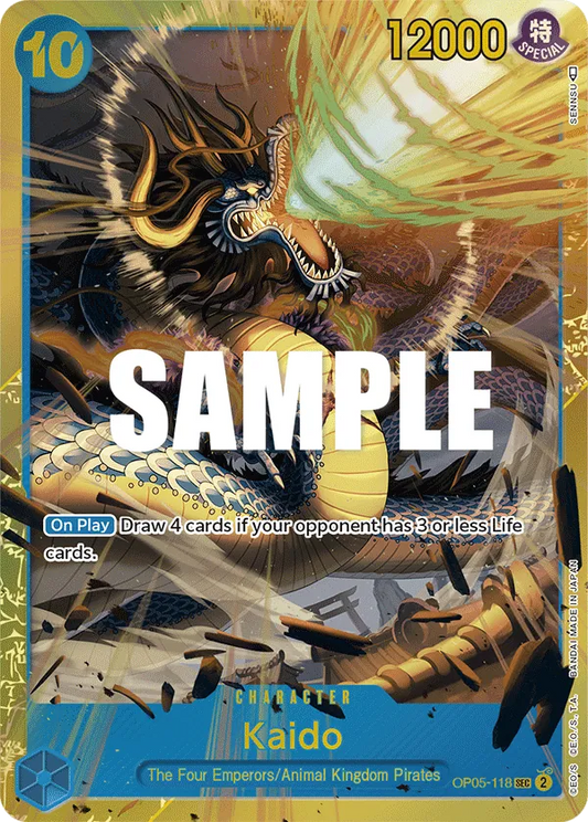 Kaido - OP05-118 - Secret Rare (PRB01) - OP05-118