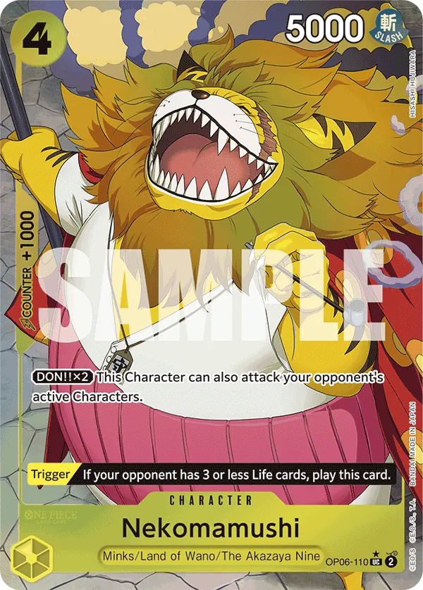 Nekomamushi - OP06-110 - Full Art (PRB01 V3) - OP06-110
