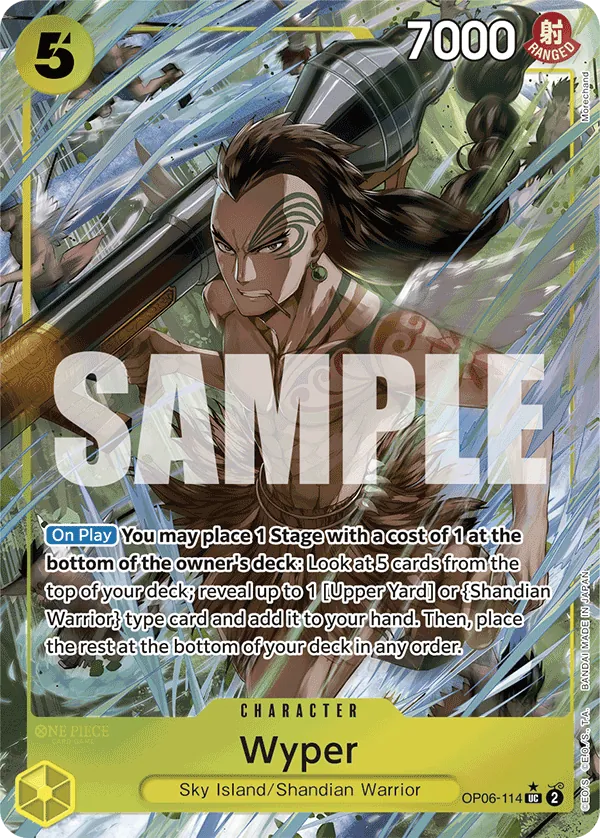 Wyper - OP06-114 - Full Art (PRB01 V2) - OP06-114