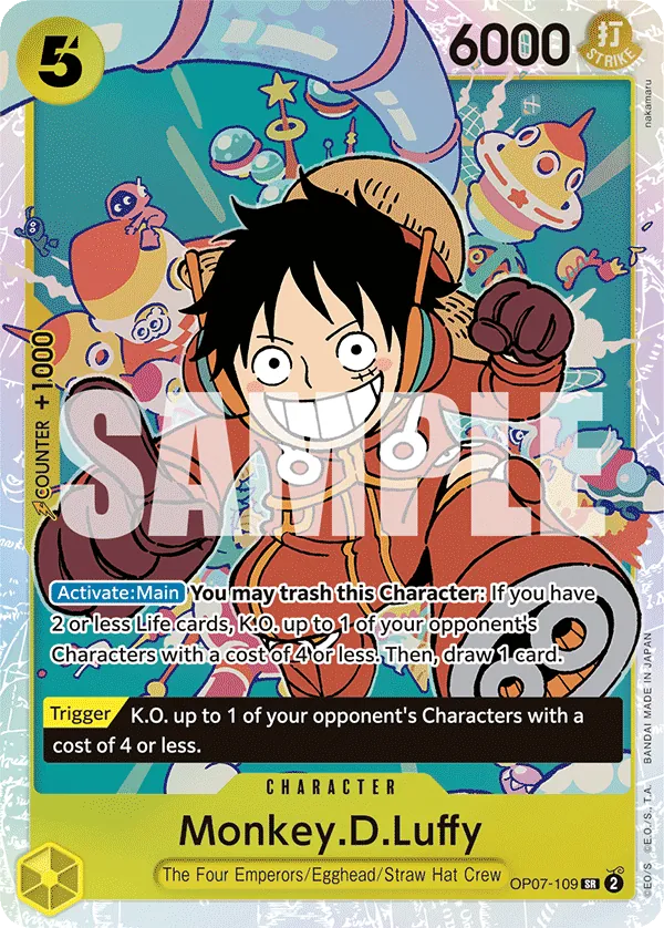 Monkey.D.Luffy - OP07-109