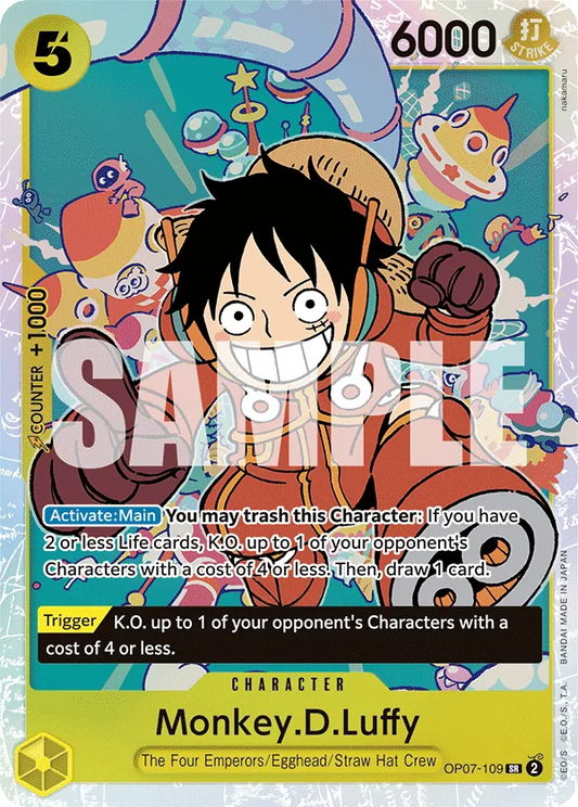 Monkey.D.Luffy - OP07-109