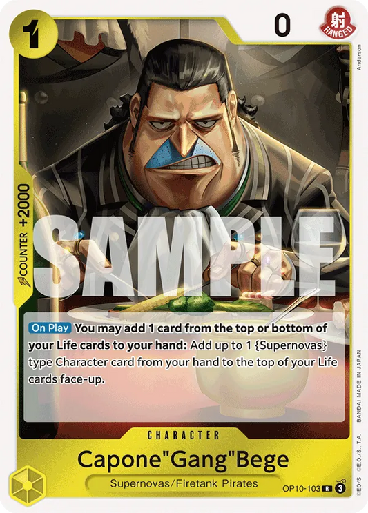 Capone"Gang"Bege - OP10-103