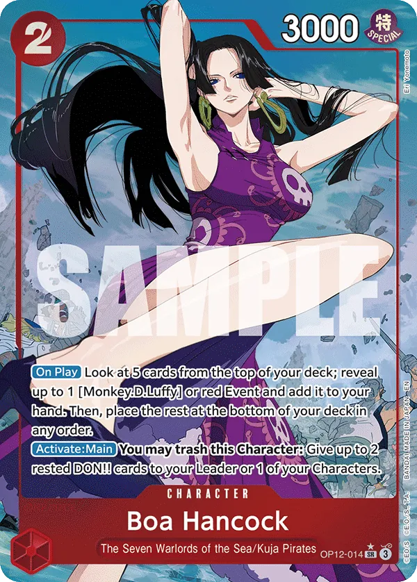 Boa Hancock - OP12-014 - Alternate Art - OP12-014