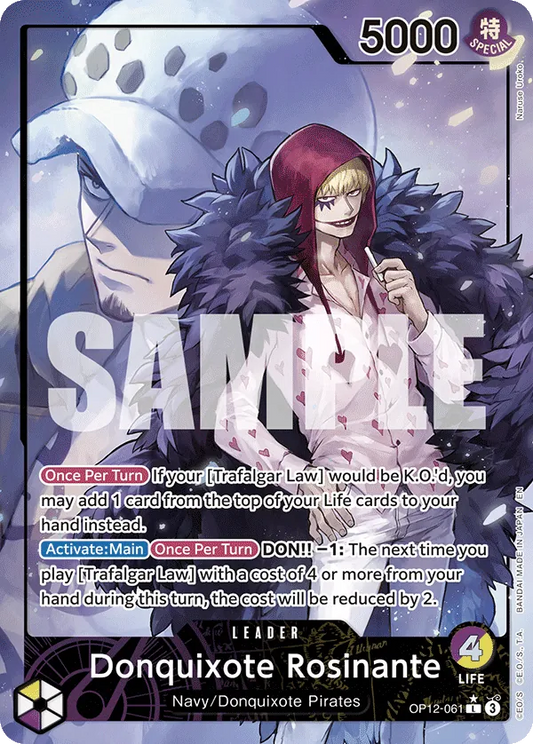 Donquixote Rosinante - OP12-061 - Alternate Art - OP12-061