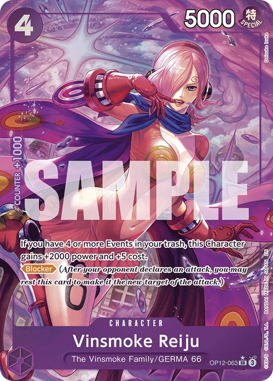 Vinsmoke Reiju - OP12-063 - Alternate Art - OP12-063