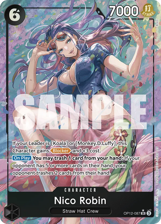 Nico Robin - OP12-087 - Alternate Art - OP12-087