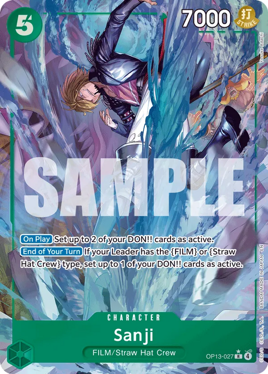 Sanji - OP13-027 - Alternate Art - OP13-027