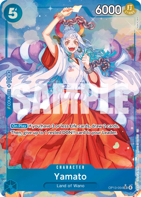 Yamato - OP13-054 - Alternate Art - OP13-054