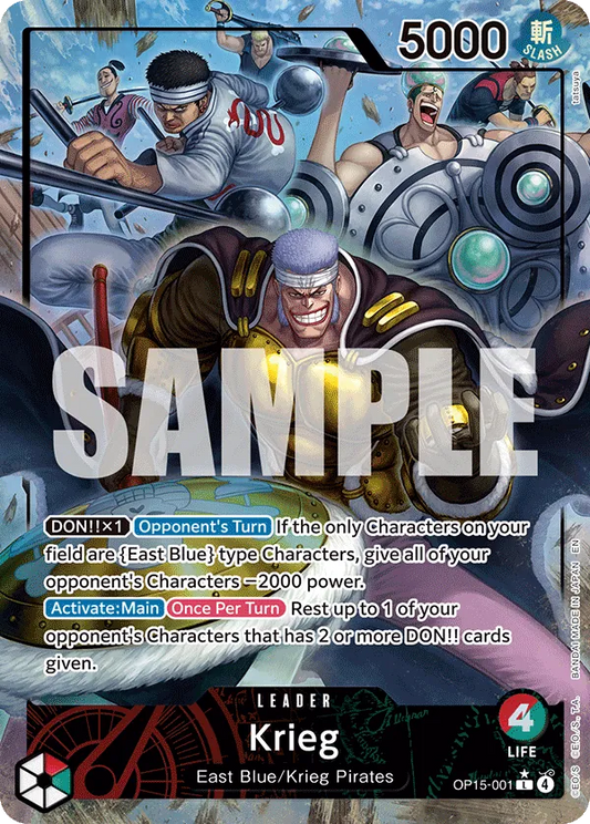 Krieg - OP15-001 - Alternate Art - OP15-001