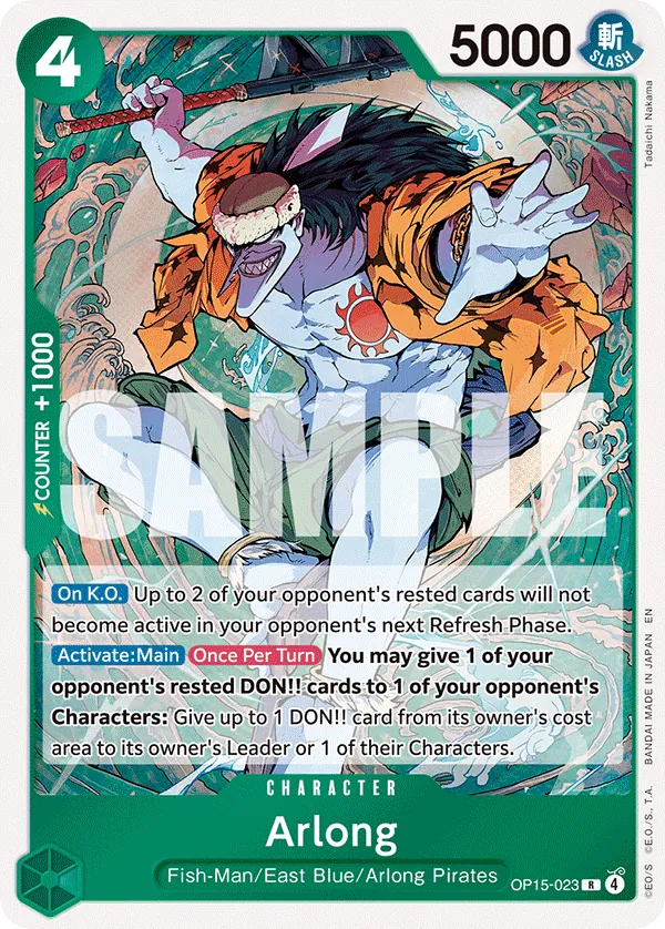 Arlong - OP15-023 - Rare - OP15-023