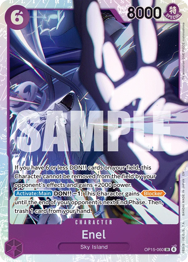 Enel - OP15-060 - Super Rare - OP15-060