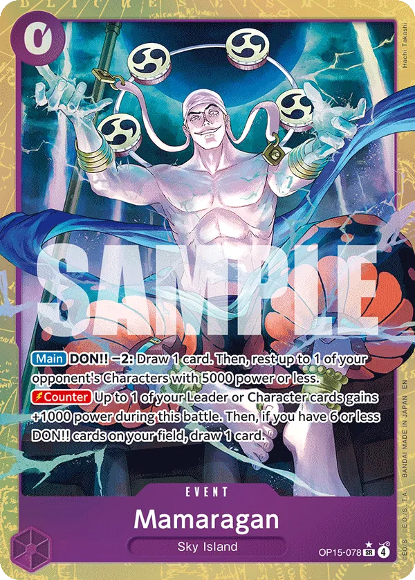 Mamaragan - OP15-078 - Alternate Art - OP15-078