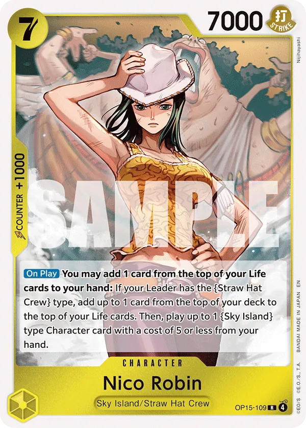 Nico Robin - OP15-109 - Rare - OP15-109