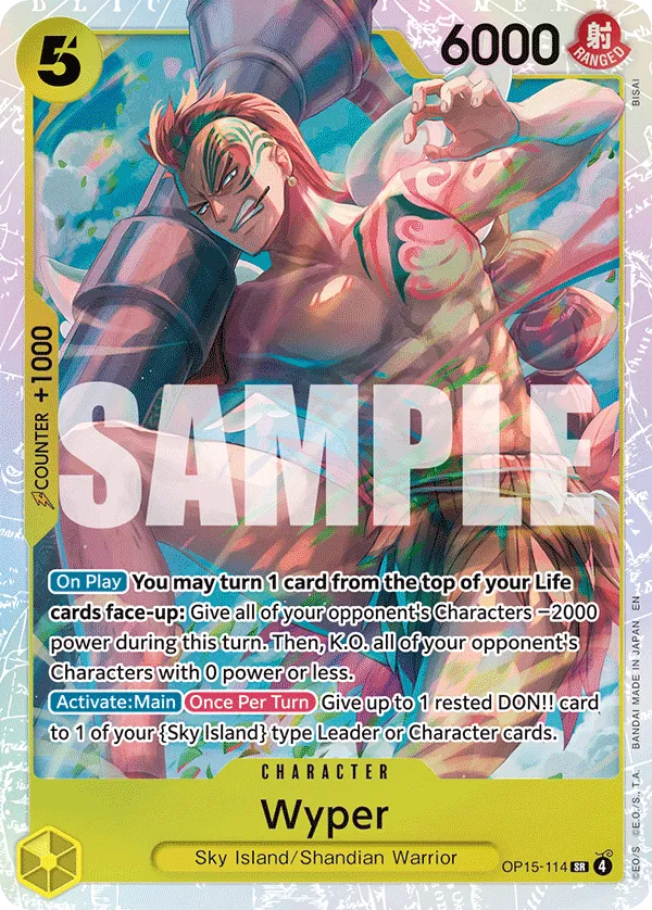 Wyper - OP15-114 - Super Rare - OP15-114