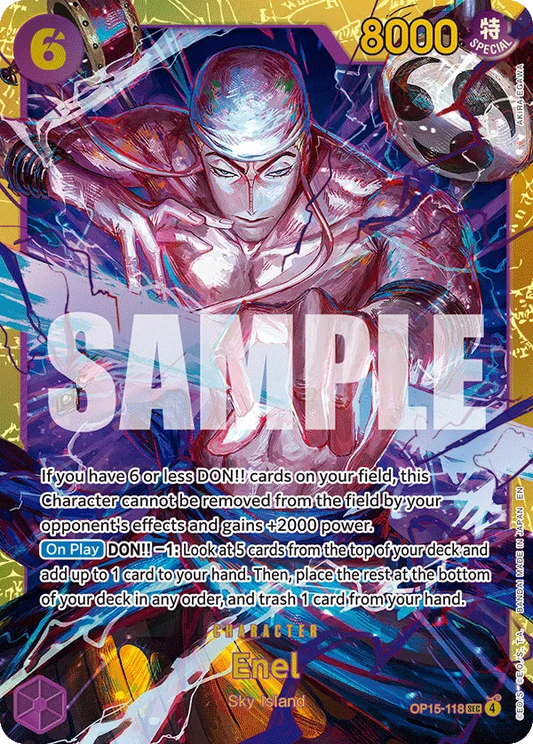 Enel - OP15-118 - Secret Rare - OP15-118