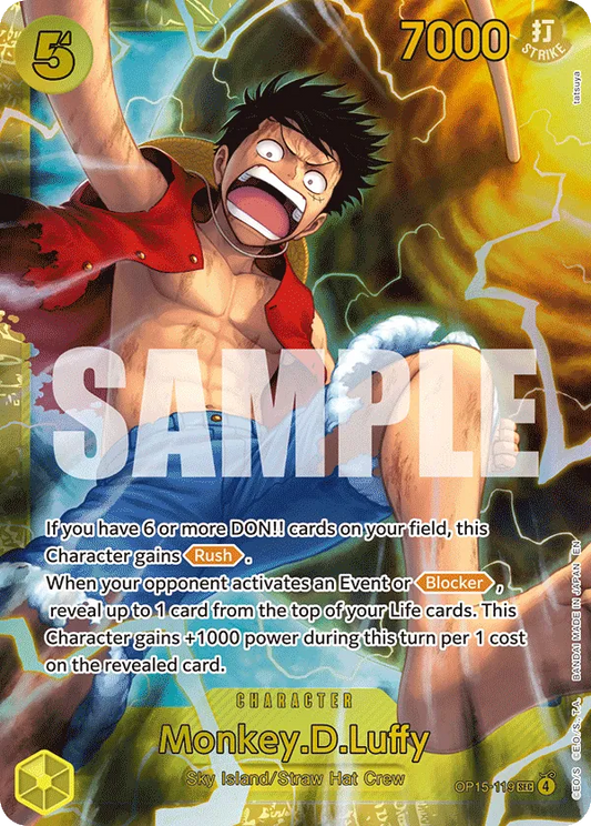 Monkey.D.Luffy - OP15-119 - Secret Rare - OP15-119