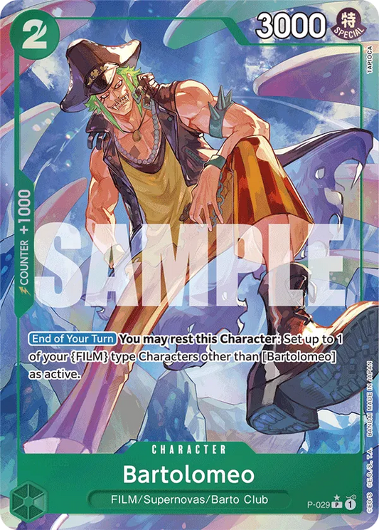 Bartolomeo - P-029 - Full Art (PRB01 V3) - P-029