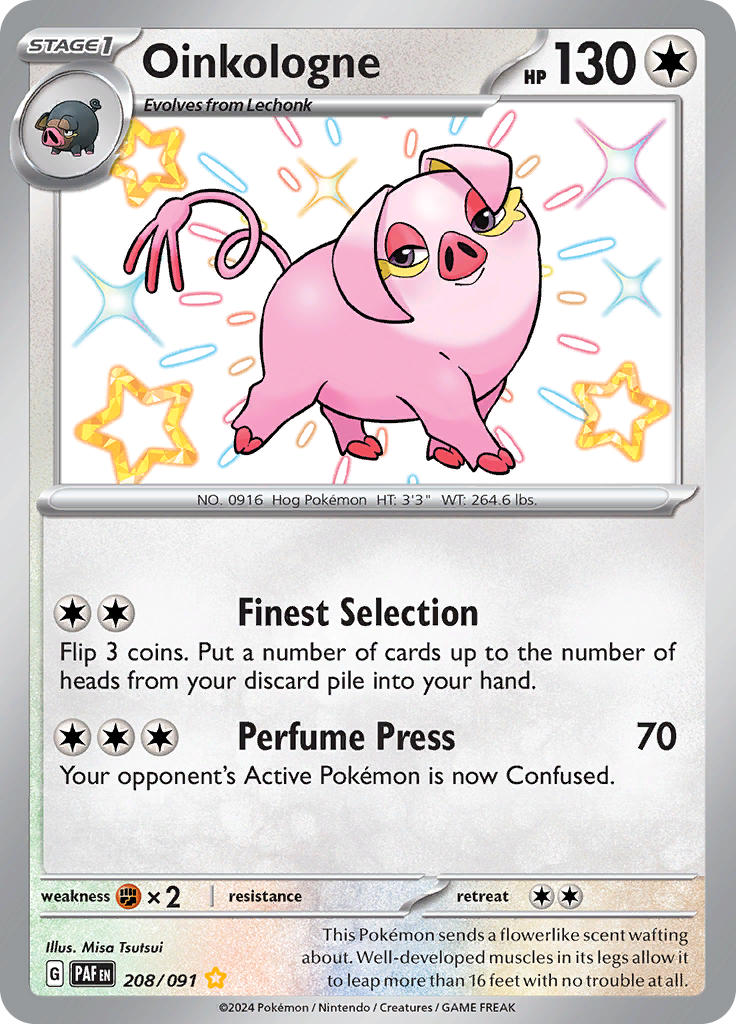 Oinkologne - 208/091 - Shiny Rare