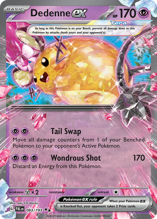 Dedenne ex - 093/193 - Ultra Rare
