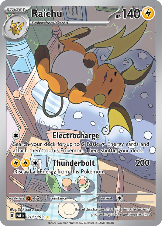 Raichu - 211/193 - Illustration Rare