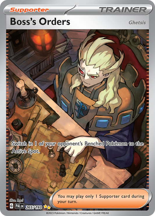 Boss's Orders - 265/193 - Special Illustrion Rare