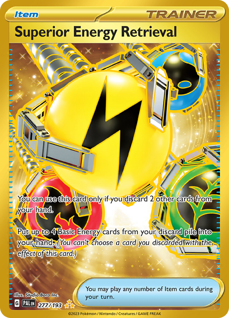 Superior Energy Retrieval - 277/193 - Gold Secret Rare