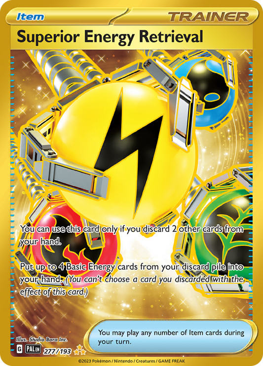 Superior Energy Retrieval - 277/193 - Gold Secret Rare