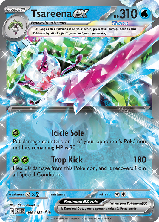 Tsareena ex - 046/182 - Ultra Rare