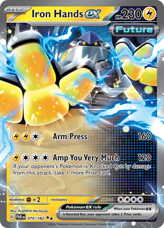 Iron Hands ex - 070/182 - Ultra Rare