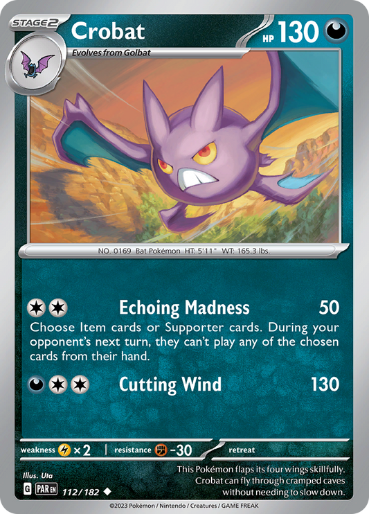 Crobat - 112/182 - Uncommon