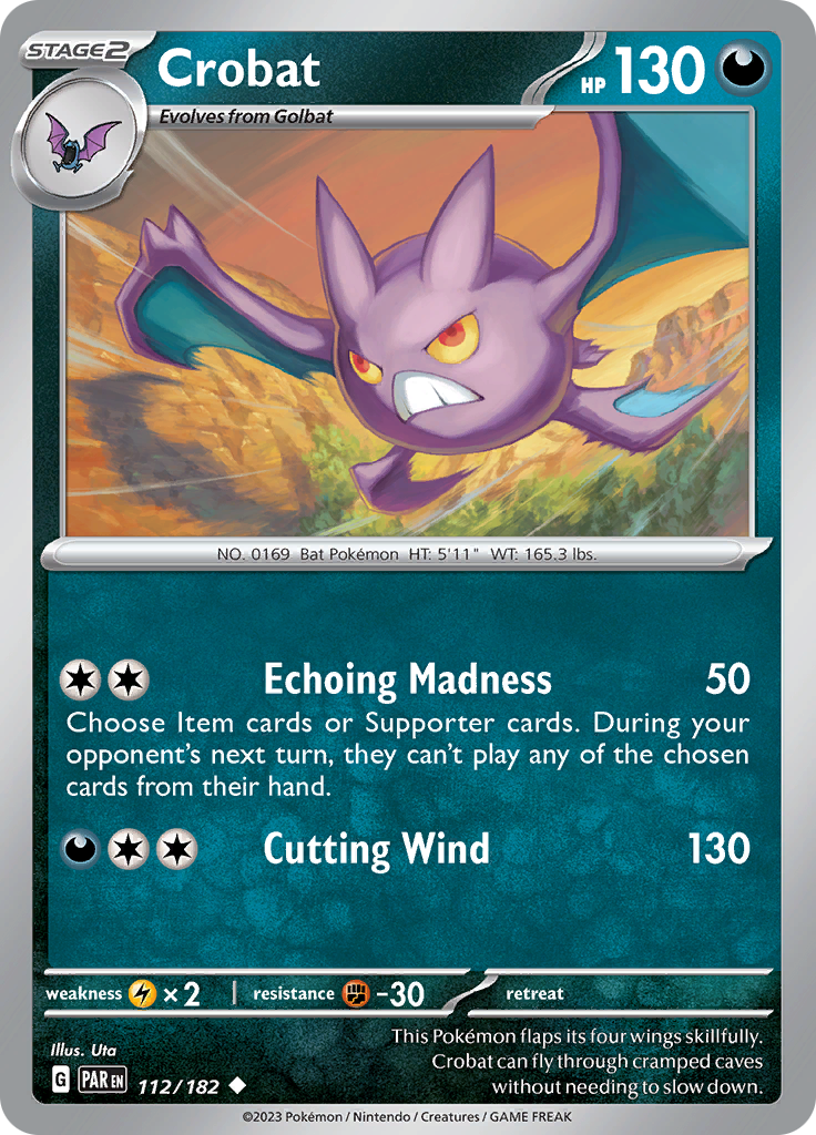 Crobat - 112/182 - Uncommon (Español)