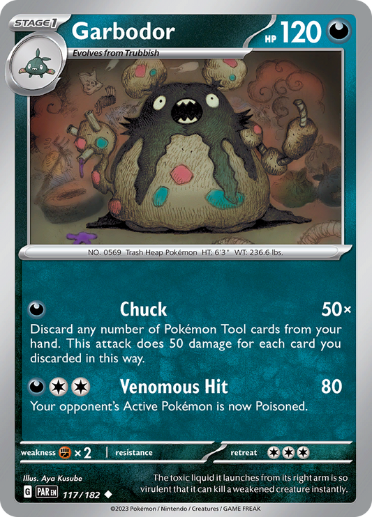 Garbodor - 117/182 - Uncommon
