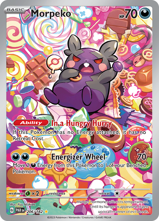 Morpeko - 206/182 - Illustration Rare (Español)