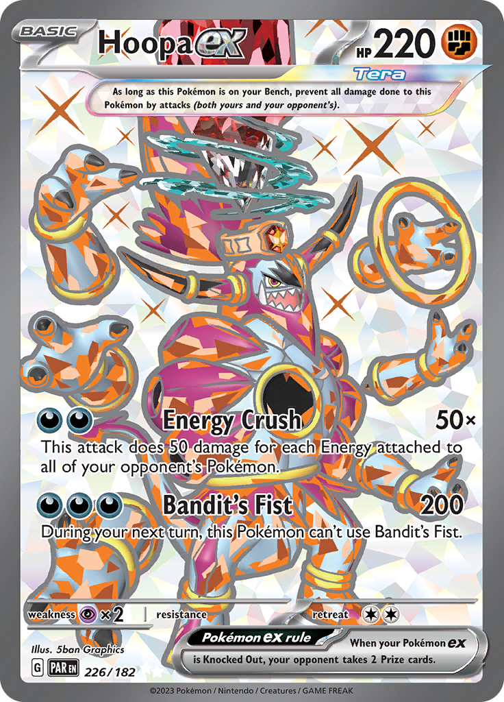 Hoopa ex - 226/182 - Full Art Secret Rare