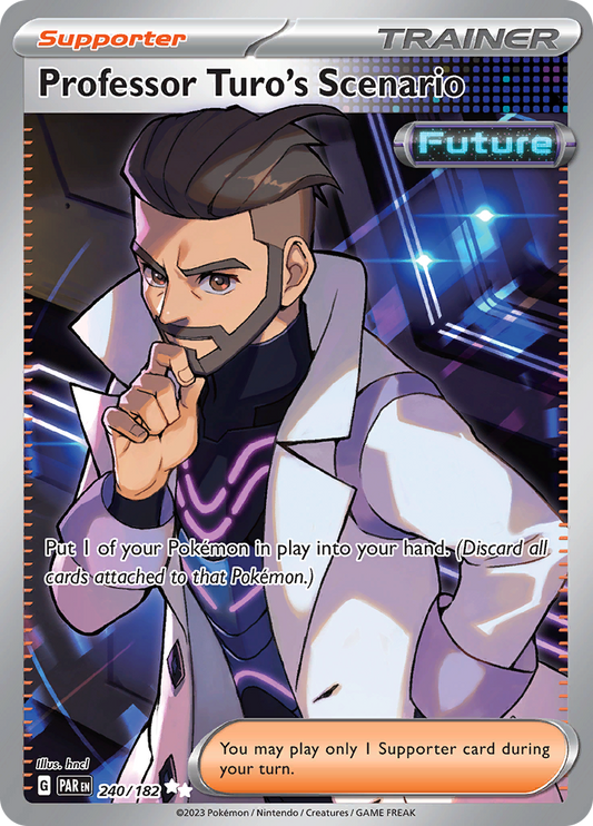 Professor Turo's Scenario - 240/182 - Full Art Secret Rare