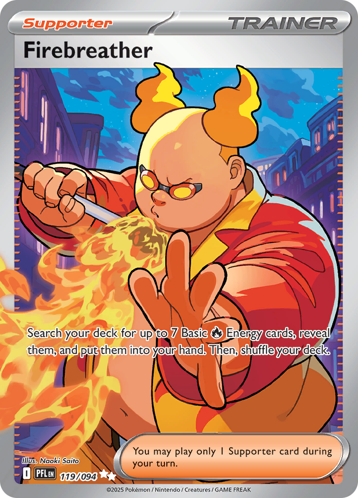 Firebreather - 119/094 - Ultra Rare (Español)