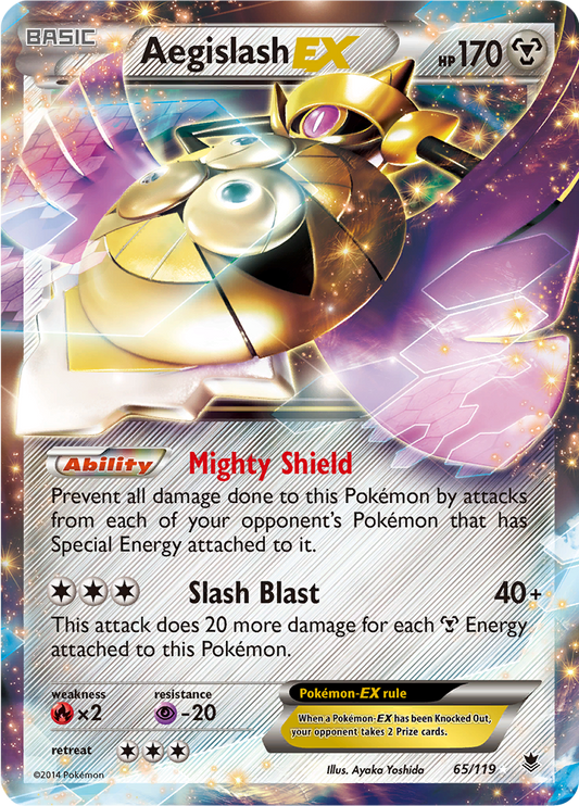 Aegislash EX - 65/119 - Ultra Rare - MP