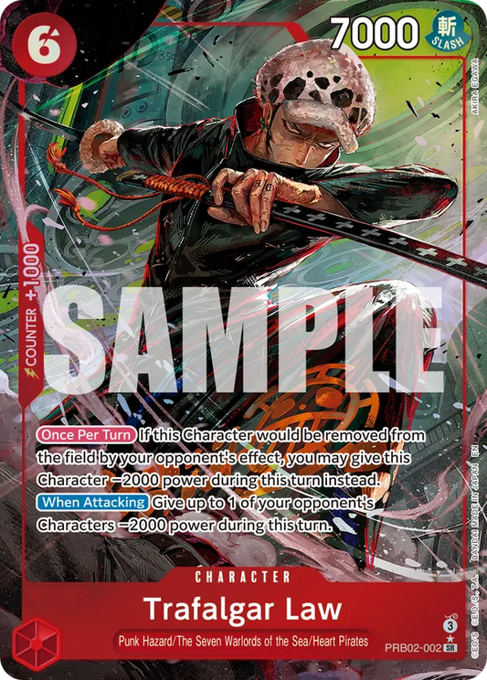 Trafalgar Law - PRB02-002 - Alternate Art - PRB02-002