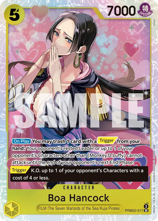 Boa Hancock - PRB02-017 - Super Rare - PRB02-017