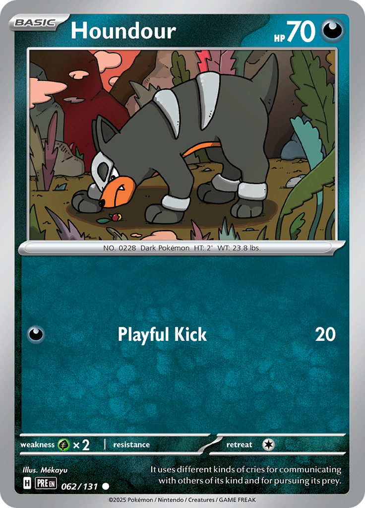 Houndour - 062/131 - Common