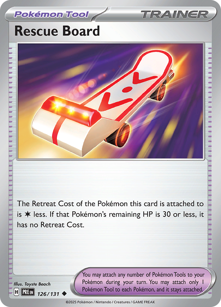 Rescue Board - 126/131 - Uncommon (Español)