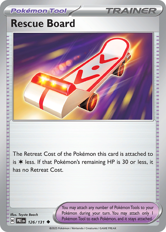 Rescue Board - 126/131 - Uncommon (Español)
