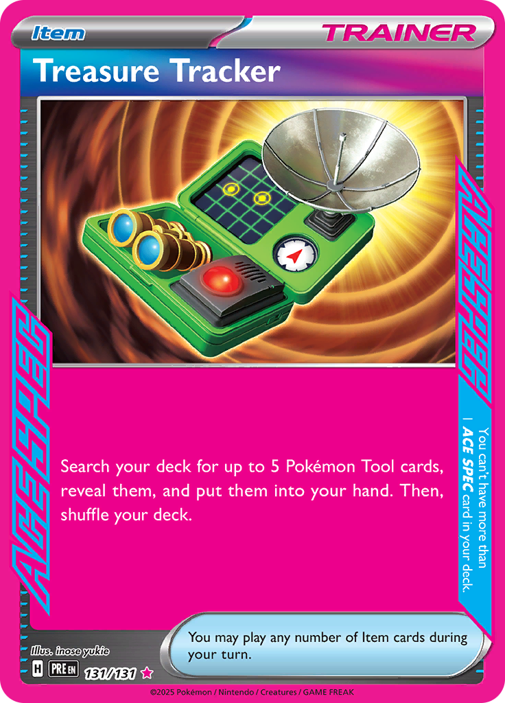 Treasure Tracker - 131/131 - Ace Rare (Español)