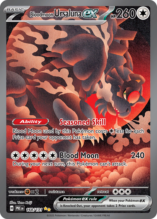 Bloodmoon Ursaluna ex - 168/131 - Special Illustration Rare (Español)