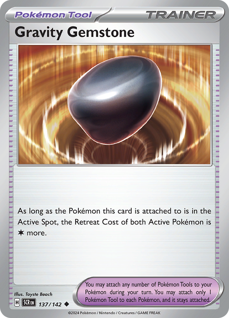 Gravity Gemstone - 137/142 - Uncommon (Español)