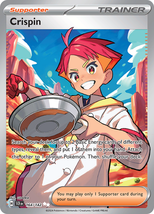Crispin - 164/142 - Full Art Secret Rare