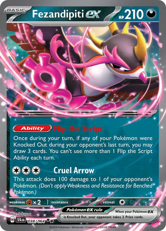 Fezandipiti ex - 038/064 - Ultra Rare