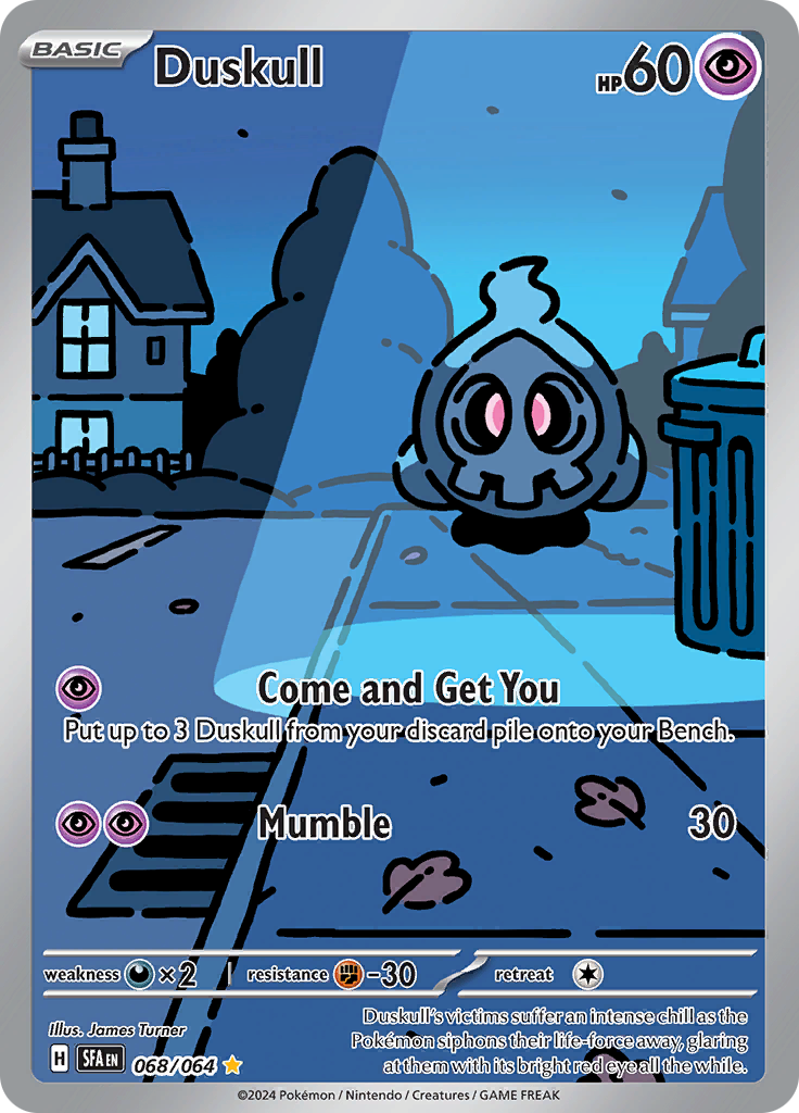 Duskull - 068/064 - Illustration Rare (Español)