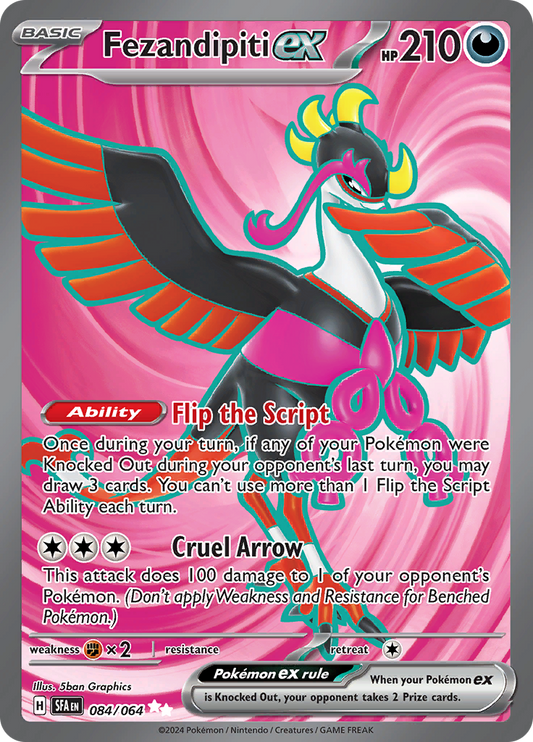 Fezandipiti ex - 084/064 - Full Art Secret Rare
