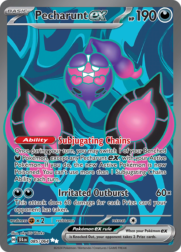 Pecharunt ex - 085/064 - Full Art Secret Rare